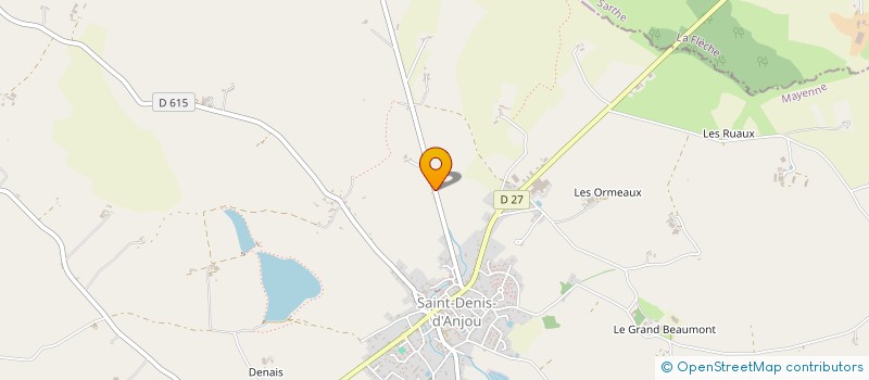 localisation de l'entreprise AVR MECANIQUE AUTO  SAINT-DENIS-D'ANJOU