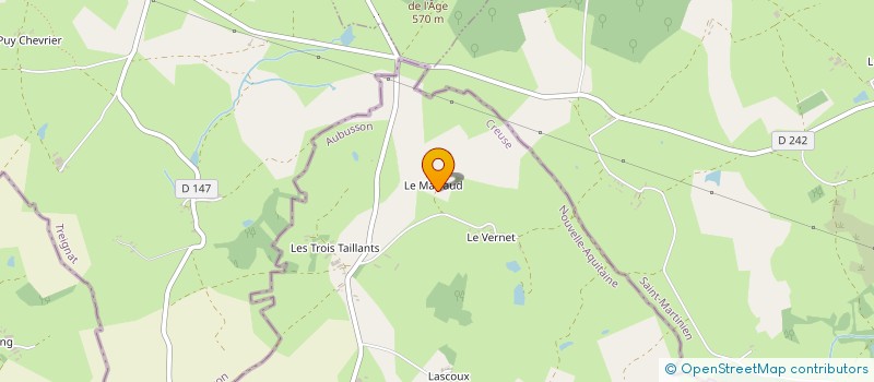 localisation de l'entreprise AVR SOLUTION à NOUHANT