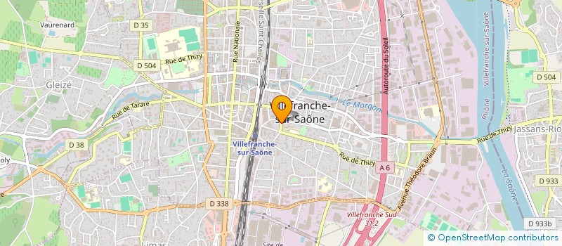 localisation de l'entreprise AVRAMSP à VILLEFRANCHE-SUR-SAONE