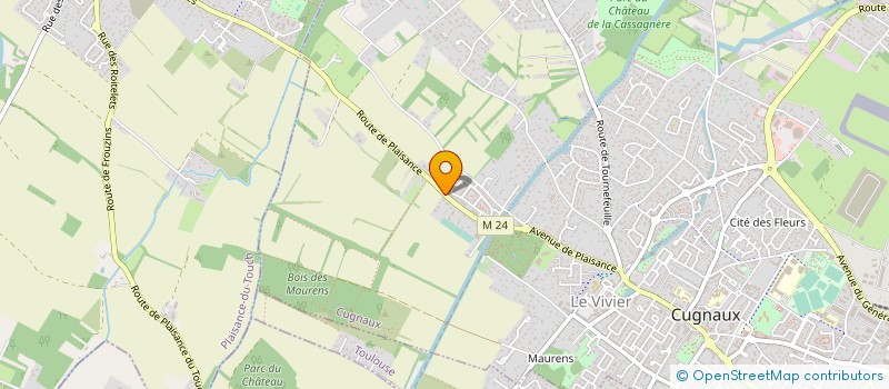 localisation de l'entreprise AVRANCHES  CUGNAUX