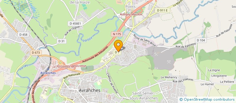 localisation de l'entreprise AVRANCHES ATELIERS à AVRANCHES