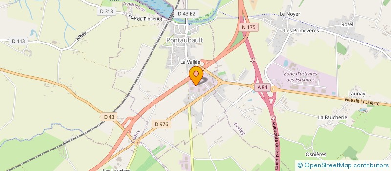 localisation de l'entreprise AVRANCHES PATRIMOINE à PONTAUBAULT