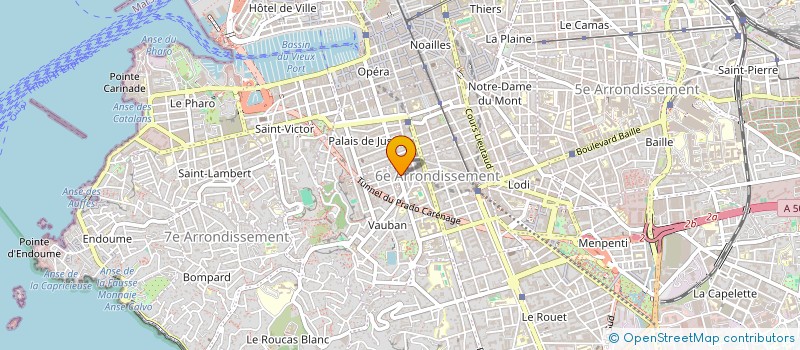 localisation de l'entreprise AVRANDINIS  MARSEILLE