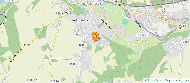localisation de l'entreprise AVRE SPORT ADAPTE 28 à SAINT-LUBIN-DES-JONCHERETS