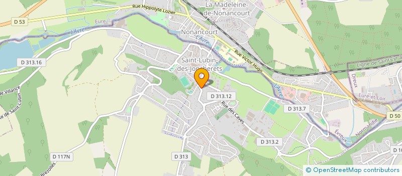 localisation de l'entreprise AVREDIS à SAINT-LUBIN-DES-JONCHERETS