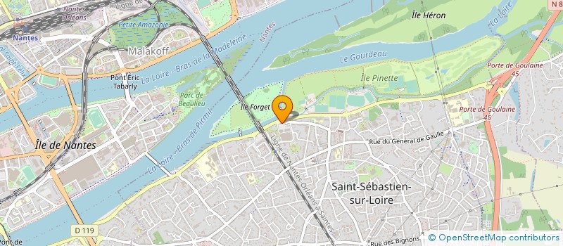 localisation de l'entreprise AVRIDIS à SAINT-SEBASTIEN-SUR-LOIRE