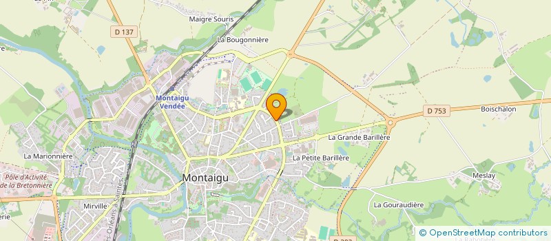 localisation de l'entreprise AVRIL à MONTAIGU-VENDEE