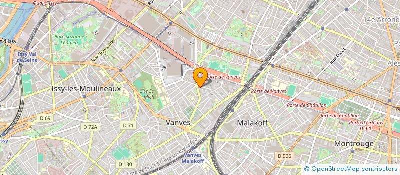 localisation de l'entreprise AVRIL BRISE  VANVES