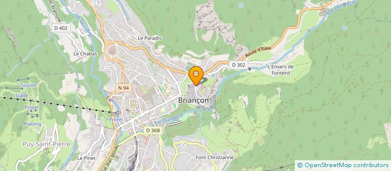 localisation de l'entreprise AVRIL & CO  BRIANCON