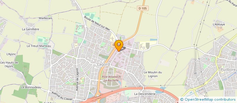 localisation de l'entreprise AVRIL ECONOMIE à LAGORD