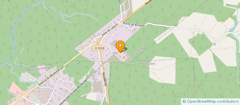 localisation de l'entreprise AVRIL INVEST  SAINT-AVIT