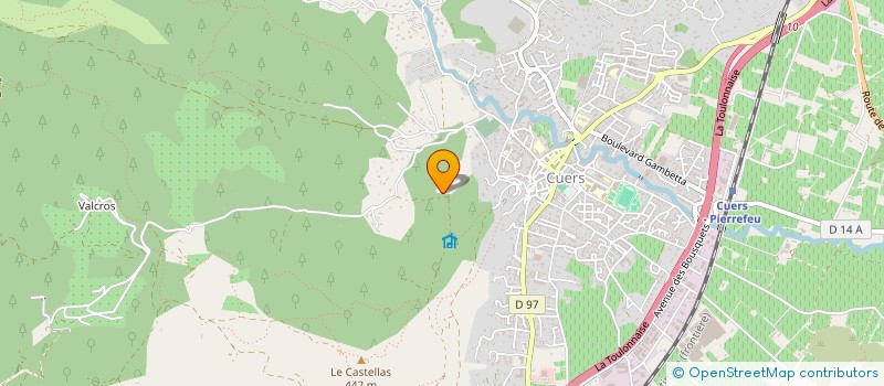 localisation de l'entreprise AVRIL MAI  CUERS