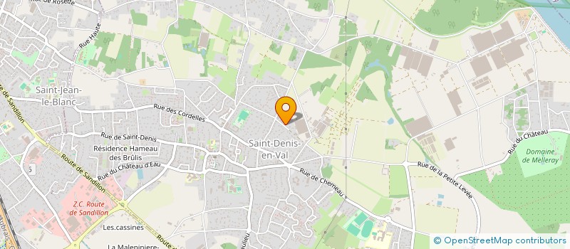localisation de l'entreprise AVRIL RH  CONSEILS  SAINT-DENIS-EN-VAL
