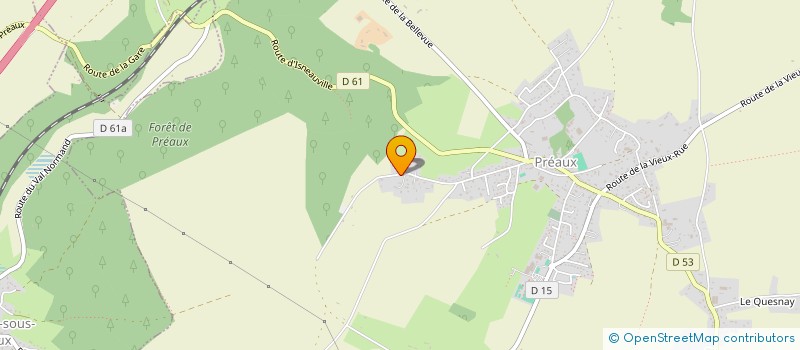 localisation de l'entreprise AVRIL VOLET ROULANT SERRURERIE à PREAUX