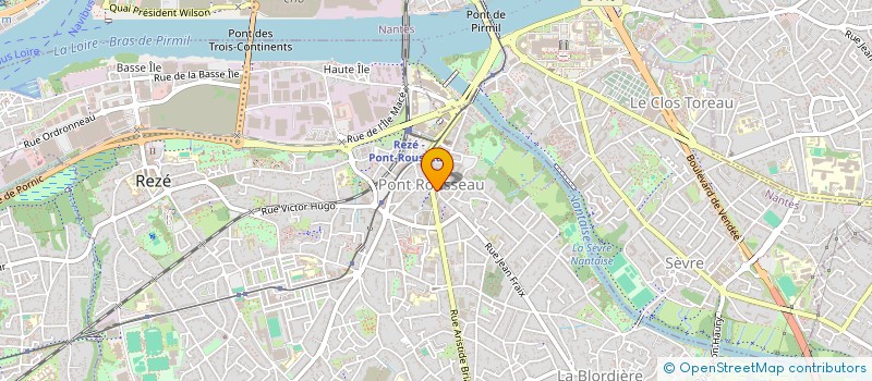 localisation de l'entreprise AVRILBDV  REZE