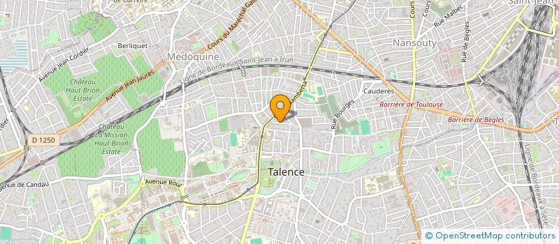 localisation de l'entreprise AVRILLAUD ET LAURENT à TALENCE