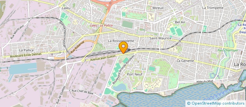 localisation de l'entreprise AVRILLAUD MAURICE ET GENDRE à LA ROCHELLE