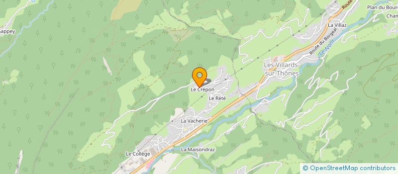 localisation de l'entreprise AVRILLON CONSTRUCTION  LES CLEFS