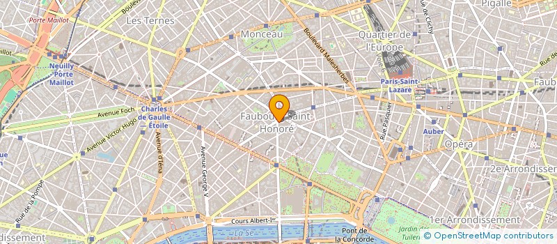 localisation de l'entreprise AVRILLON HUET  PARIS