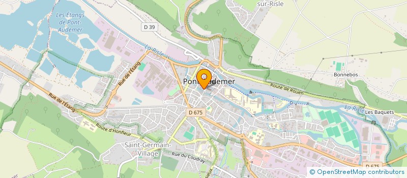 localisation de l'entreprise AVRIMMO à PONT-AUDEMER