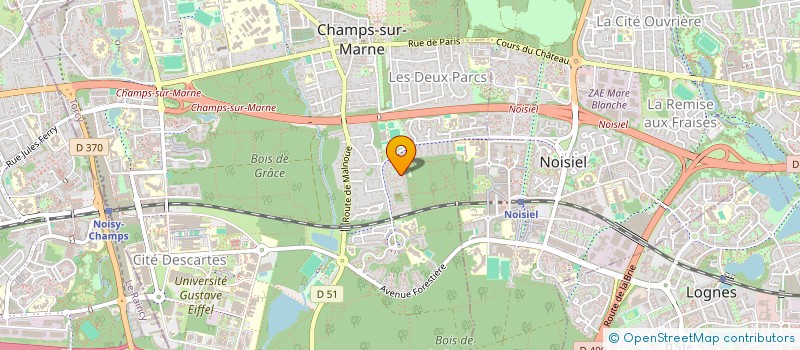 localisation de l'entreprise AVRIO  CHAMPS-SUR-MARNE