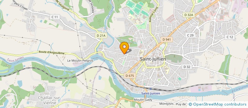 localisation de l'entreprise AVRIO à SAINT-JUNIEN