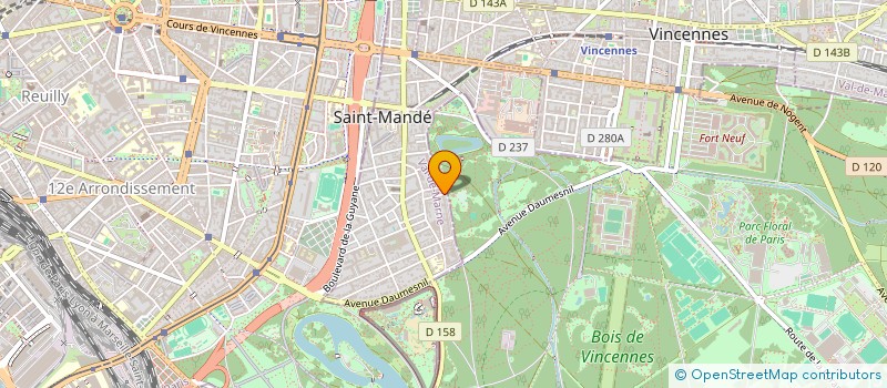 localisation de l'entreprise AVRIO PARTNER à SAINT-MANDE