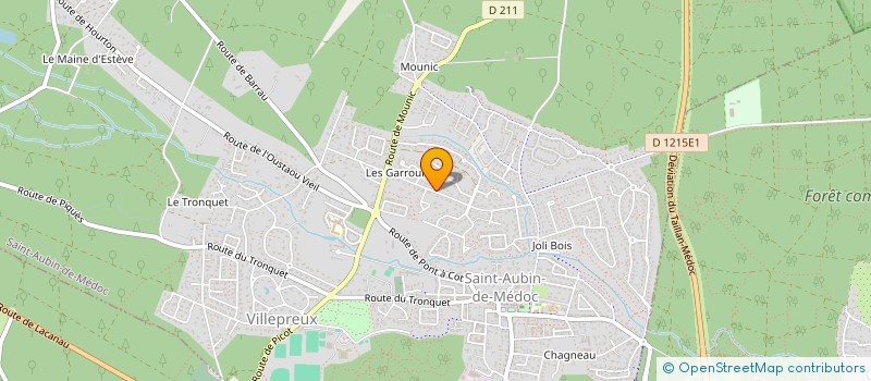 localisation de l'entreprise AVRIONA INVEST  SAINT-AUBIN-DE-MEDOC