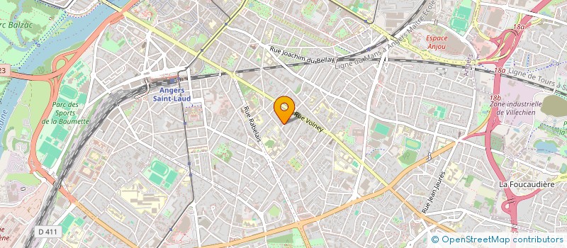 localisation de l'entreprise AVRIPART à ANGERS