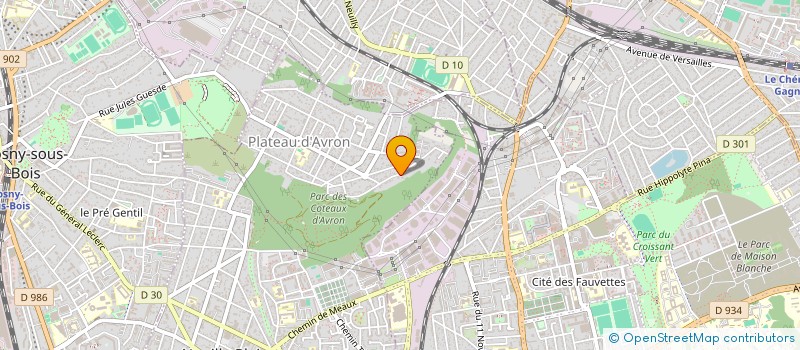 localisation de l'entreprise AVRON CONSEIL à NEUILLY-PLAISANCE
