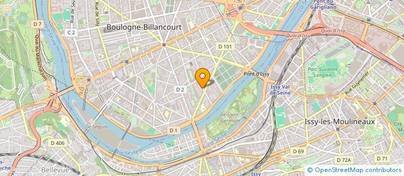 localisation de l'entreprise AVRSE-MUSIC  BOULOGNE-BILLANCOURT