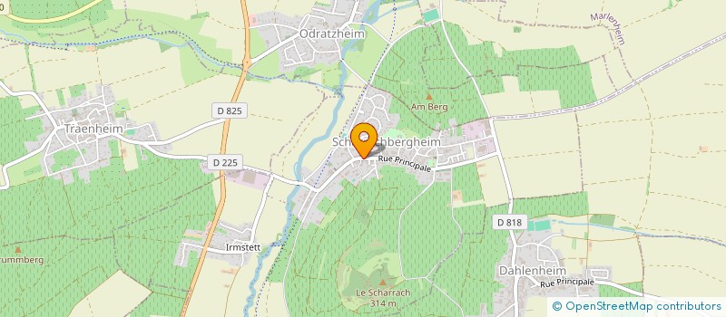 localisation de l'entreprise AVS  COSSWILLER