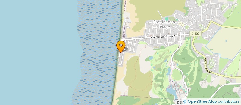 localisation de l'entreprise AVS  FORT-MAHON-PLAGE