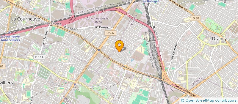 localisation de l'entreprise AVS à DRANCY