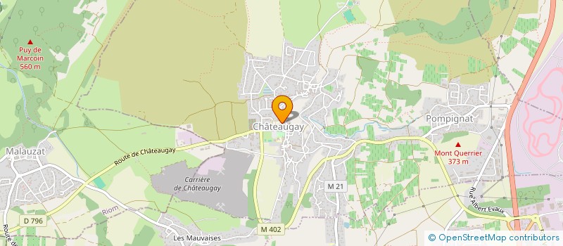 localisation de l'entreprise AVS à CHATEAUGAY