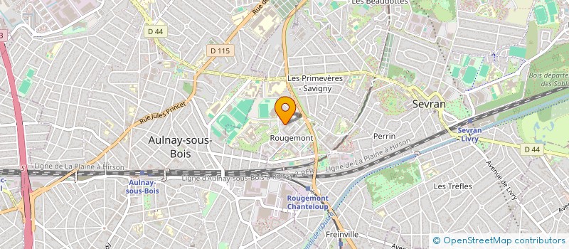 localisation de l'entreprise AVS - A VOTRE SERVICE à SEVRAN