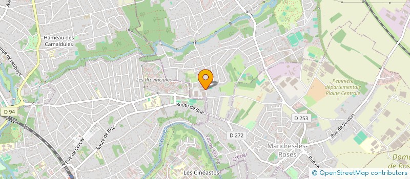 localisation de l'entreprise AVS AUTOS  VILLECRESNES