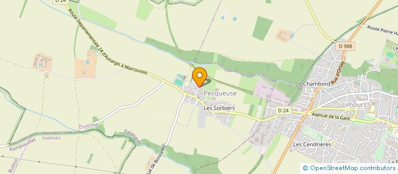 localisation de l'entreprise AVS BAT à LIMOURS