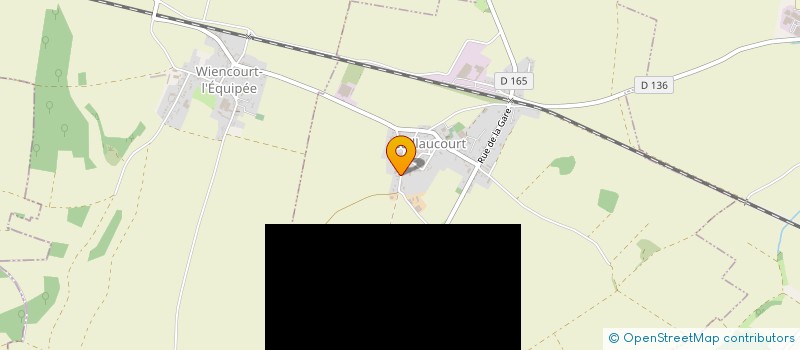 localisation de l'entreprise AVS BATIMENT  GUILLAUCOURT