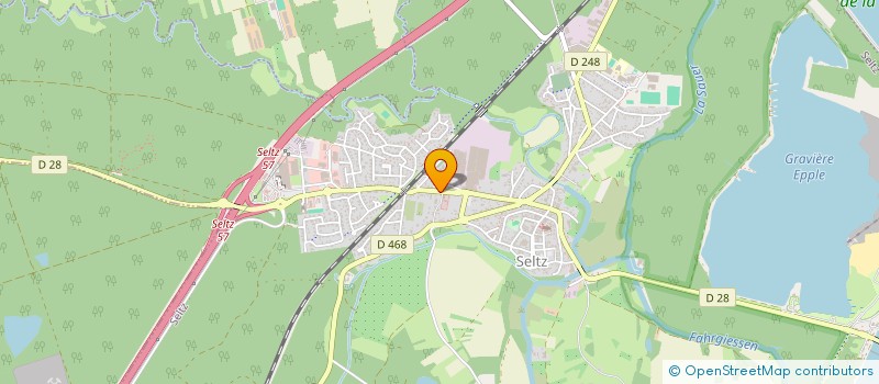 localisation de l'entreprise AVS BETON  BUHL