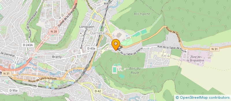 localisation de l'entreprise AVS CONSTRUCTION RENOVATION  DARNETAL