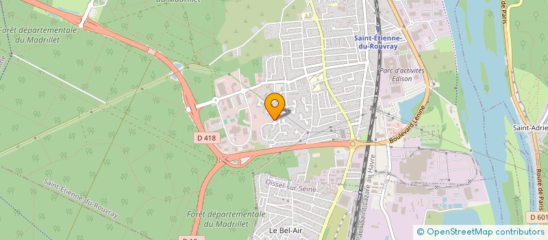 localisation de l'entreprise AVS CORPORATION à SAINT-ETIENNE-DU-ROUVRAY