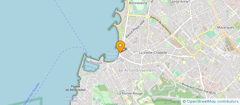 localisation de l'entreprise AVS COURTAGE à MARSEILLE