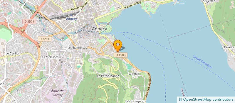 localisation de l'entreprise AVS FR à ANNECY
