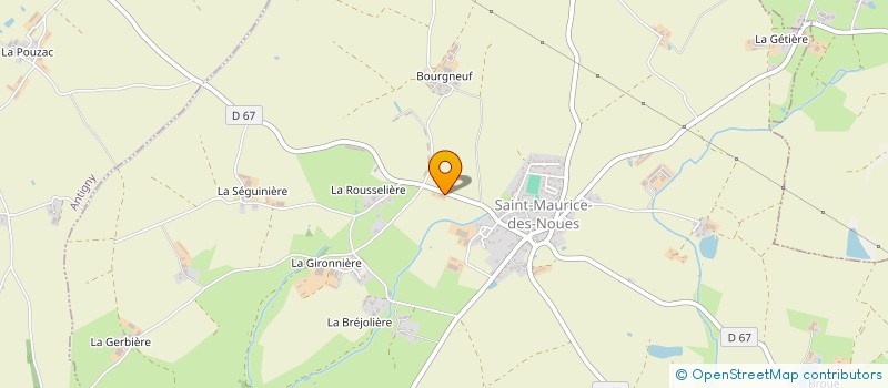 localisation de l'entreprise AVS IMMO  SAINT-MAURICE-DES-NOUES