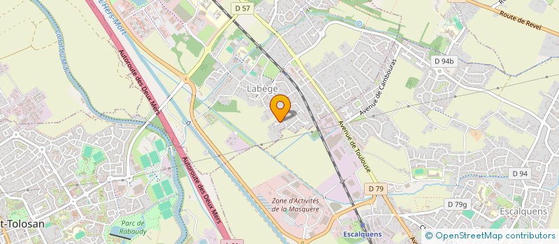 localisation de l'entreprise AVS IMMO  LABEGE