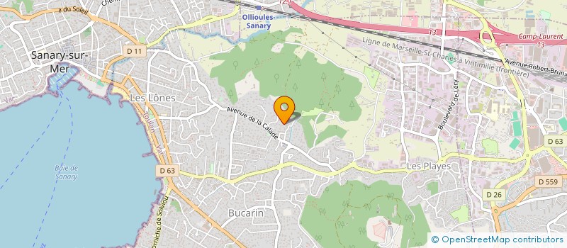 localisation de l'entreprise AVS INFORMATIQUE à SIX-FOURS-LES-PLAGES