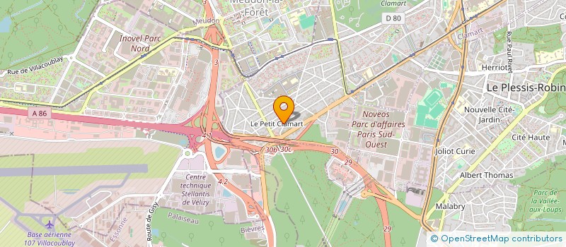 localisation de l'entreprise AVS PLOMBERIE 92 à CLAMART