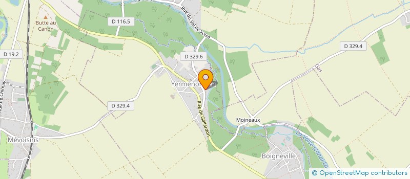 localisation de l'entreprise AVS PRO à YERMENONVILLE
