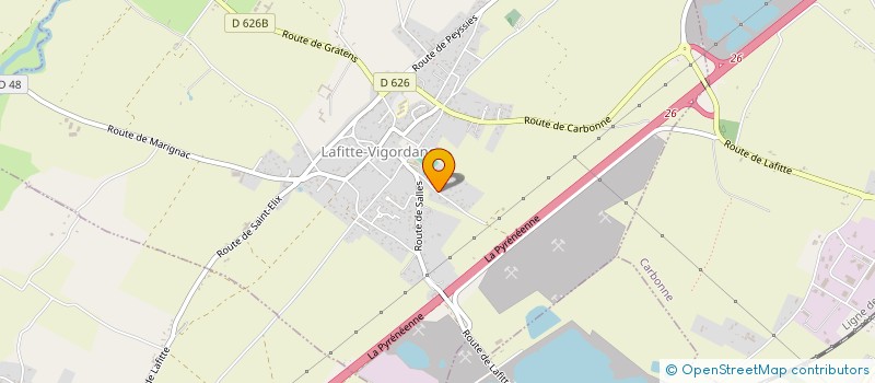 localisation de l'entreprise AVS RENOVATION  LAFITTE-VIGORDANE